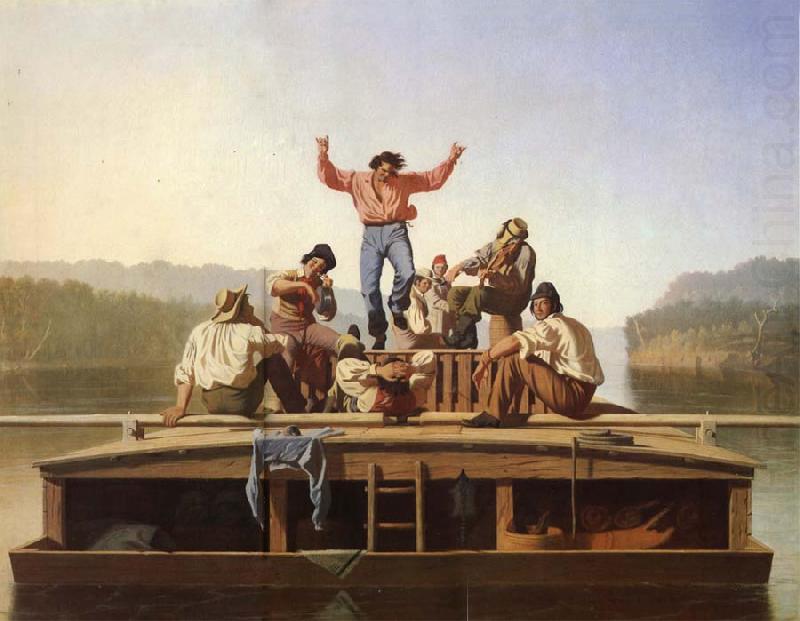 George Caleb Bingham Die frohlichen Bootsleute china oil painting image